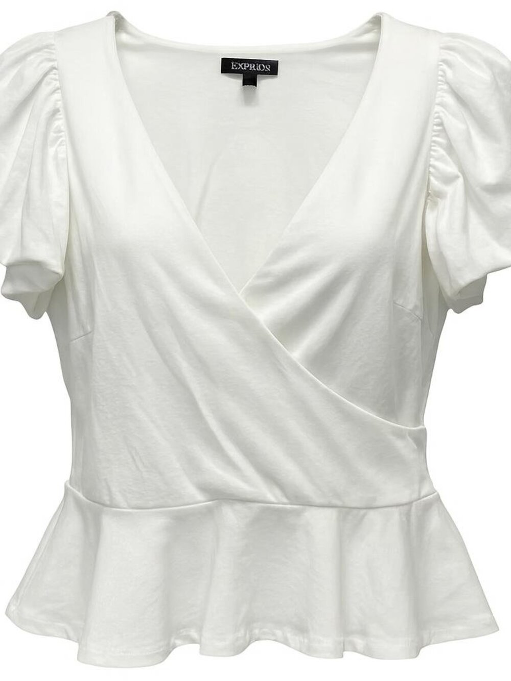 Express Wrap Peplum Top, Women's M